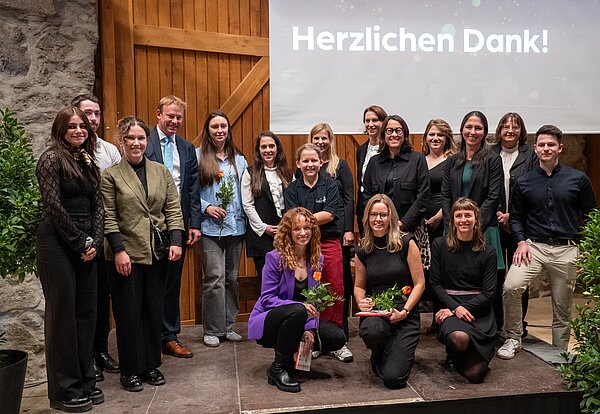 Team des Instituts CENTOURIS beim 25-jährigen Jubiläum