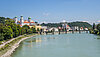 Panoramabild der Stadt Passau 