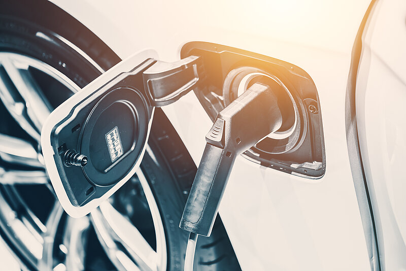 Ladevorrichtung eines Elektrofahrzeugs