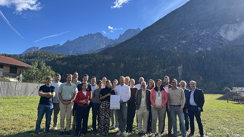 MOBiREC-Projektteam in Lienz